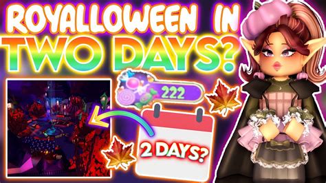 When does royalween come out. Today I played royale high and the royalween update was Here! So I decided to film it like any other big YouTuber and I hope this will become memorable for t... 