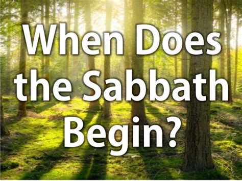When does sabbath start today. Things To Know About When does sabbath start today. 