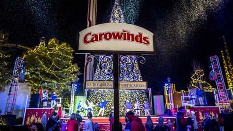 Carowinds WinterFest Explore millions of lights, ice skating, family activities, live entertainment, food and drink, holiday gift shops, games, and rides. Carowinds. Tickets start at $32.99. NOV. 22-JAN. 1 Light the Knights Truist Field hosts ice skating, snow tubing,lights, shopping, and more as part of this year's Light the Knights festivities.. 