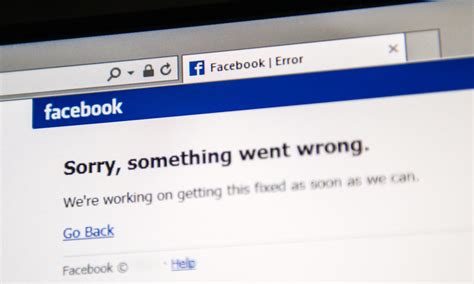 When facebook is not working
