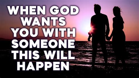 When god wants you with someone this will happen. A deep connection. When you find your soulmate, you will have a deep and profound connection that you have never experienced before. You will feel comfortable, … 