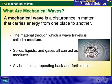 When is a mechanical wave created