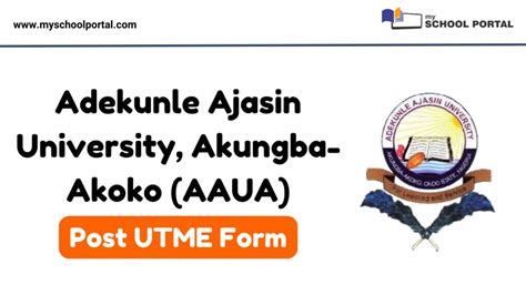 When is aaua post utme