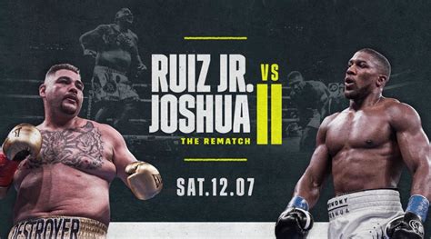 When is anthony joshua rematch with ruiz