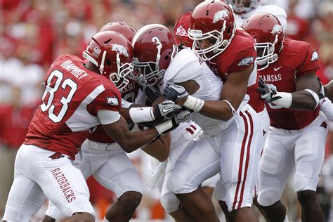 Arkansas won the Outback Bowl — now called the Re