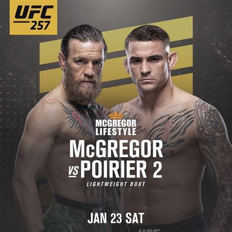 When is conor mcgregor fighting next