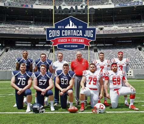 When is cortaca 2023. Nov 10, 2023 · Fri, November 10th 2023 at 5:54 PM. (Photo courtesy of Ithaca College Athletics) For the first time since 2017, the Cortaca Jug game is returning to South Hill for the 64th edition of the ... 