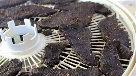 When is deer jerky done in dehydrator