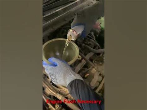 When is engine flush necessary