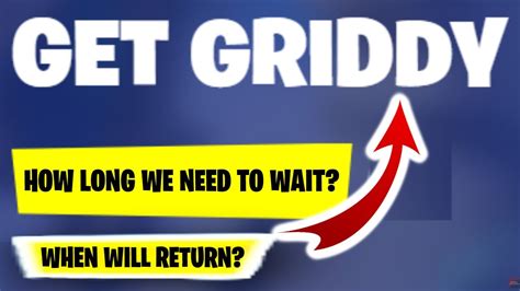 When is griddy coming back to fortnite 2023. Fortnite Get Griddy Emote Return Release Date 2023! (Chapter 4) - YouTube. 0:00 / 10:30. Fortnite Get Griddy Emote Return Release Date 2023! (Chapter … 