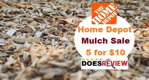 When is home depot mulch sale 5 for $10 2023. Things To Know About When is home depot mulch sale 5 for $10 2023. 