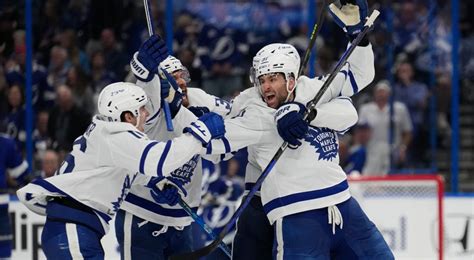 When is leafs first game