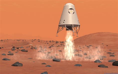When is mars landing