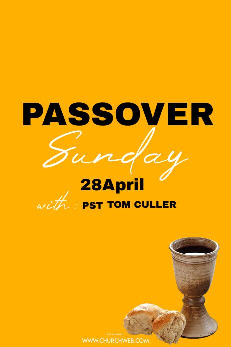 When is passover sunday