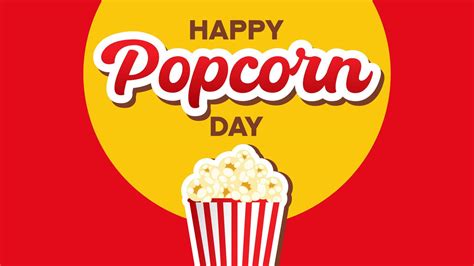 When is popcorn day