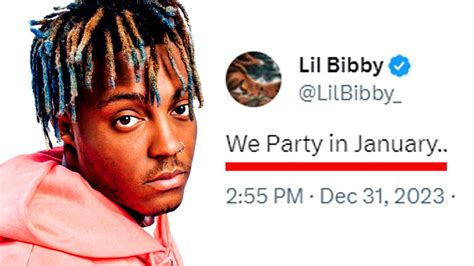 Juice WRLD's label owner Lil Bibby confirmed that b
