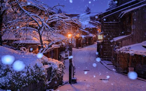 When is winter in japan