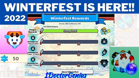 When is winterfest in prodigy 2022. Winterfest. 0. FourSevensRueful · 12/3/2022. Prodigy's developers were late for Winterfest last year causing it to be pushed to January 2022, so it's likely that the same thing will happen this year. Give them some patience; from what I've heard the devs are really struggling to push out new updates. 0. 