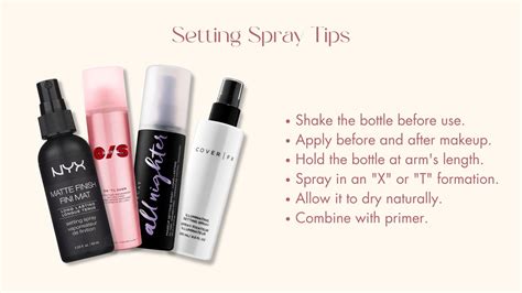 When should i use setting spray