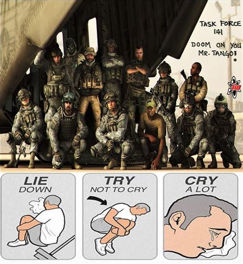 When someone plays COD MW2 for the first time and see this in credis