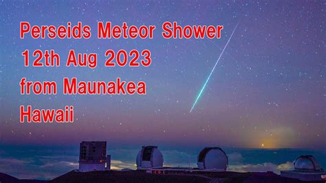 When to see this meteor shower peak in Hawaii - KHON2