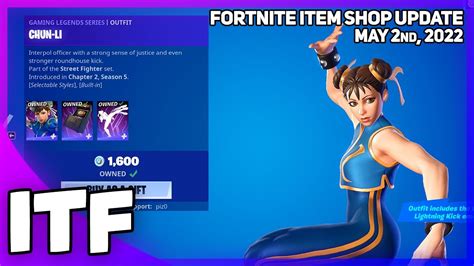 When was chun li last in the item shop. The Chun-Li skin is a Street Fighter cosmetic that has not been in the Item Shop for nearly two years. Learn when it might return, how much it costs, and how to get it in Fortnite. 