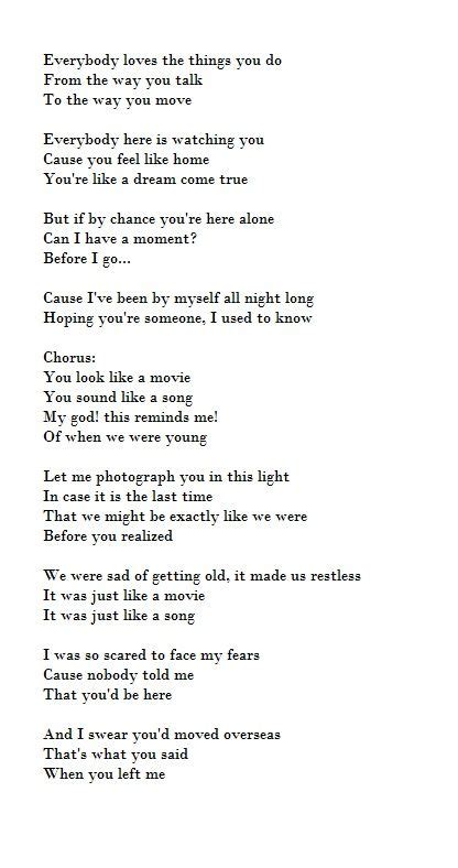 When we were young lyrics. Things To Know About When we were young lyrics. 