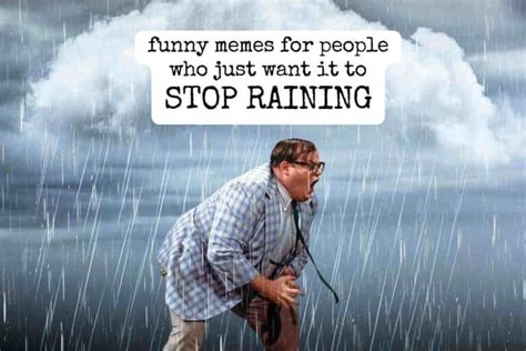 When will it stop raining here