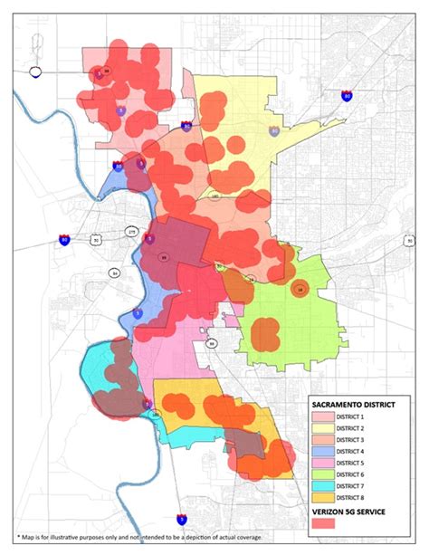 When will the Sacramento area have 5G coverage?