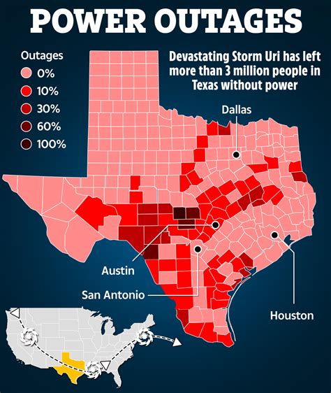 When will the power be back on in san antonio. CenterPoint Energy maintains street lights throughout our electric service area in and around Houston. Please use the map to find and report a street light outage. If you need to report a power outage please call 713-207-2222 or 800-332-7143, or view our Outage Tracker for current electric outage information. Report streetlight outage 