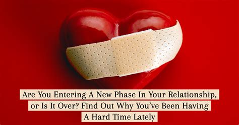 When you think your relationship is over