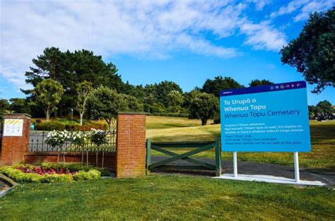 Whenua tapu cemetery fees. .  ...
