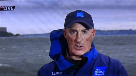 Jim Cantore was spotted in Punta Gorda during Hurrican