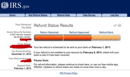 Your exact refund amount. Numbers in your mailing address. If your mailing address is 1234 Main Street, the numbers are 1234. How long it normally takes to receive a refund. e-file: Up to 3 weeks. Paper: Up to 3 months. Some tax returns need extra review for accuracy, completeness, and to protect taxpayers from fraud and identity theft.