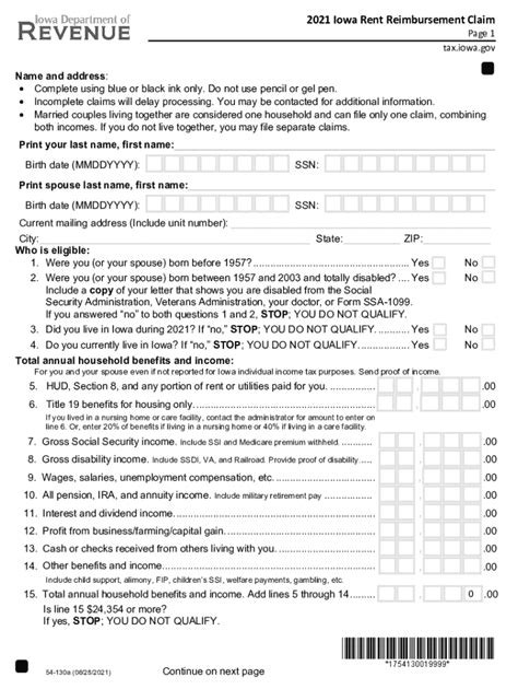 640 x 800 · png rent rebate form fillable printable forms hand