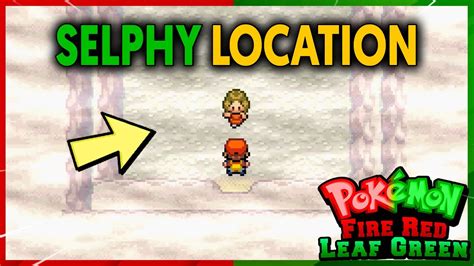 Where Is: Selphy (Pokemon Fire Red/Leaf Green) - YouTube