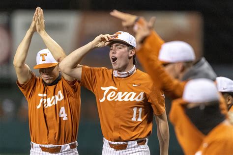 Where Texas baseball stands in the NCAA statistical rankings