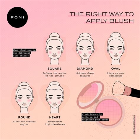 Where To Apply Blush On Oval Face - The Best Stuff Experts