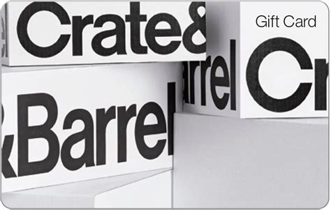 Where To Buy Crate And Barrel Gift Cards