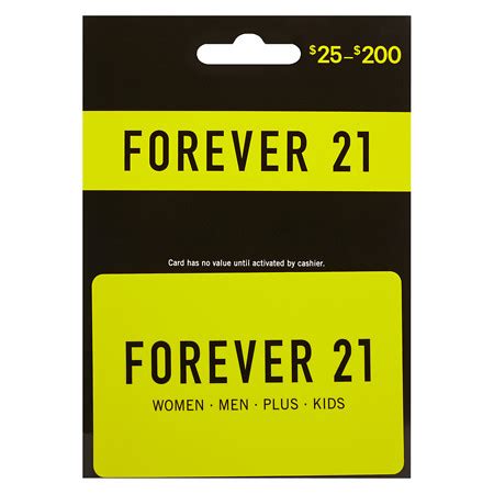 Where To Buy Forever 21 Gift Card