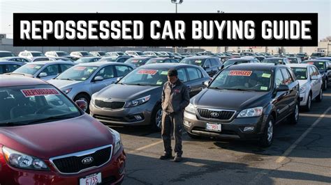 Where To Buy Repossessed Cars