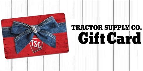 Where To Buy Tractor Supply Gift Cards