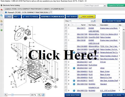 Where To Find A Tractor Parts Catalog