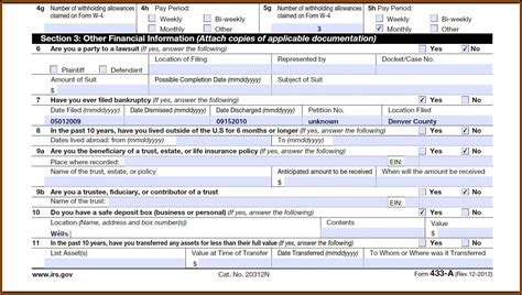 Where To Mail Irs Form 433 D Form Resume Examples qlkmAGAkaj