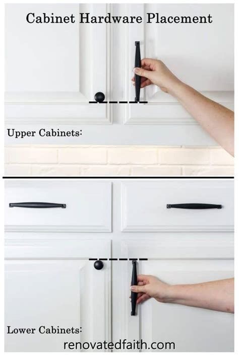 Where To Place Drawer Pulls