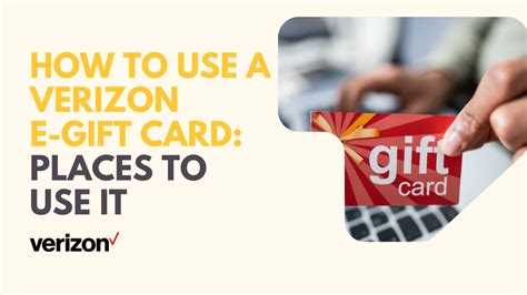 Where To Use Verizon Gift Card