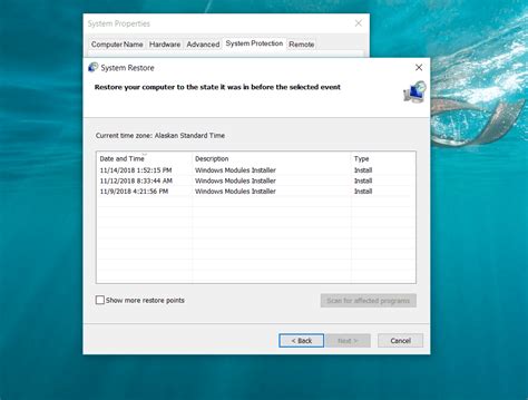 Where are System Restore Points stored? How to view Restore Points in