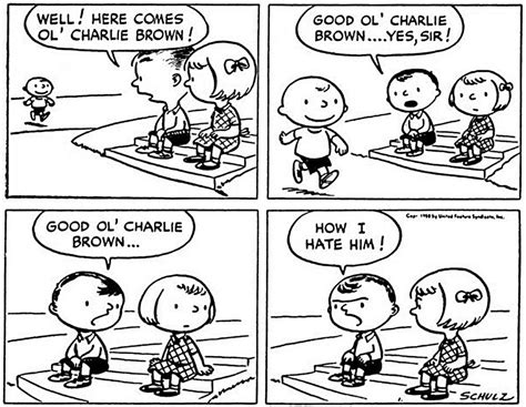 Oct 2, 2015 · Get the facts about the famous comic strip Peanuts and its creator. 1. Schulz’s lifelong ambition was to be a cartoonist. Snoopy, Lucy. Charlie Brown, and Linus stand in a line in a drawing from ... . 