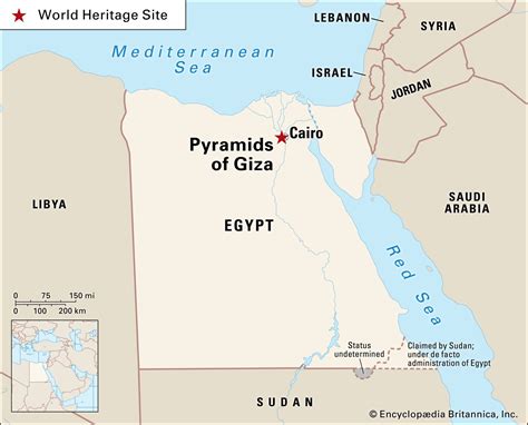 Location of Egyptian Pyramids. The Egyptians built all their pyramids on the West bank of the Nile. Scholars have found around 100 pyramids in Egypt and more are likely buried under the sand. The most important pyramid complexes are at Saqqara, Meidum, Dahshur and Giza. Some pyramids are only mud-brick remnants now..