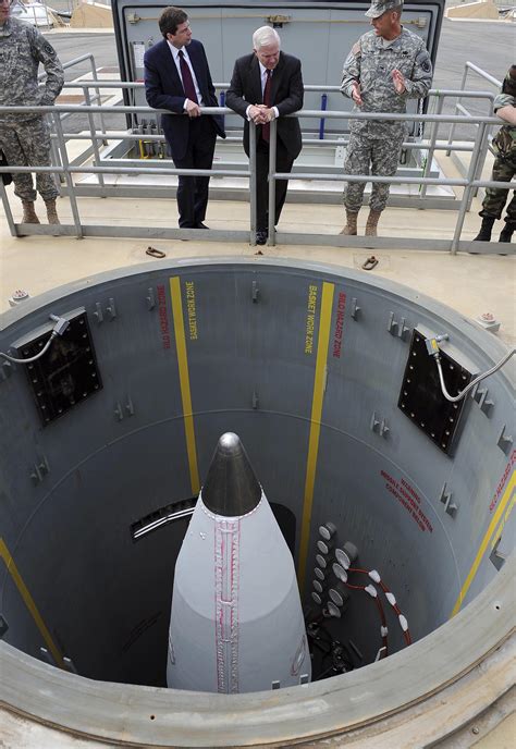 The first Intercontinental Ballistic Missile (ICBM) silos arriv